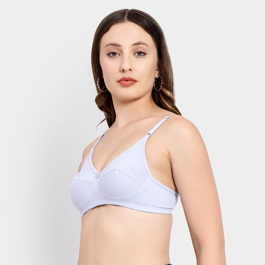 Ladies' Non-Padded Bra, Light Blue, large image number null